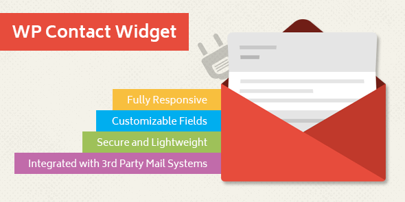 Product Image - MyThemeShop WP Contact Widget WordPress Plugin 1.0.3