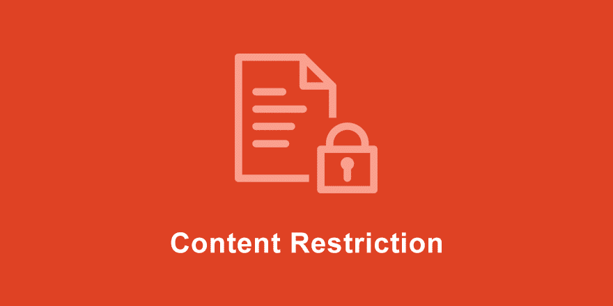 Product Image - Easy Digital Downloads Content Restriction Addon 2.3.3