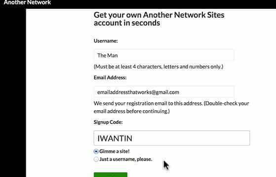 Product Image - WPMU DEV Signup Code 1.0.3.3