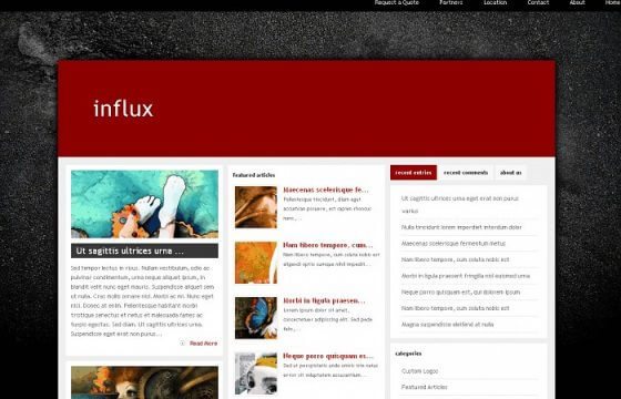 Product Image - Elegant Themes Influx WordPress Theme 4.3.12 Product Image - Elegant Themes Influx WordPress Theme 4.3.12