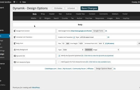 Product Image - CobaltApps Classic Skin for Dynamik Website Builder 1.0.0