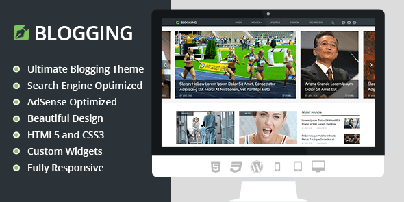 MyThemeShop Blogging WordPress Theme 3.1.1