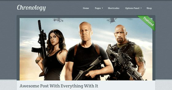 MyThemeShop Chronology WordPress Theme 1.1.4