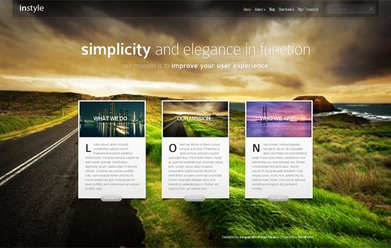 Product Image - Elegant Themes InStyle WordPress Theme 4.0.13