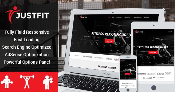 Product Image - MyThemeShop JustFit WordPress Theme 2.2.5 Product Image - MyThemeShop JustFit WordPress Theme 2.2.5