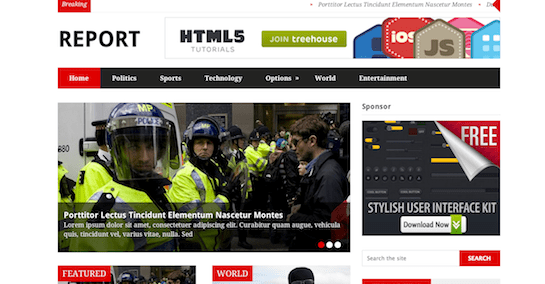 Product Image - MyThemeShop Report WordPress Theme 1.1.9 Product Image - MyThemeShop Report WordPress Theme 1.1.9