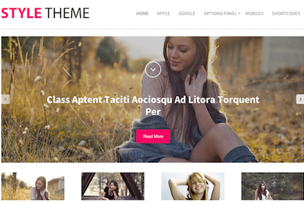 Product Image - MyThemeShop Style WordPress Theme 1.1.3