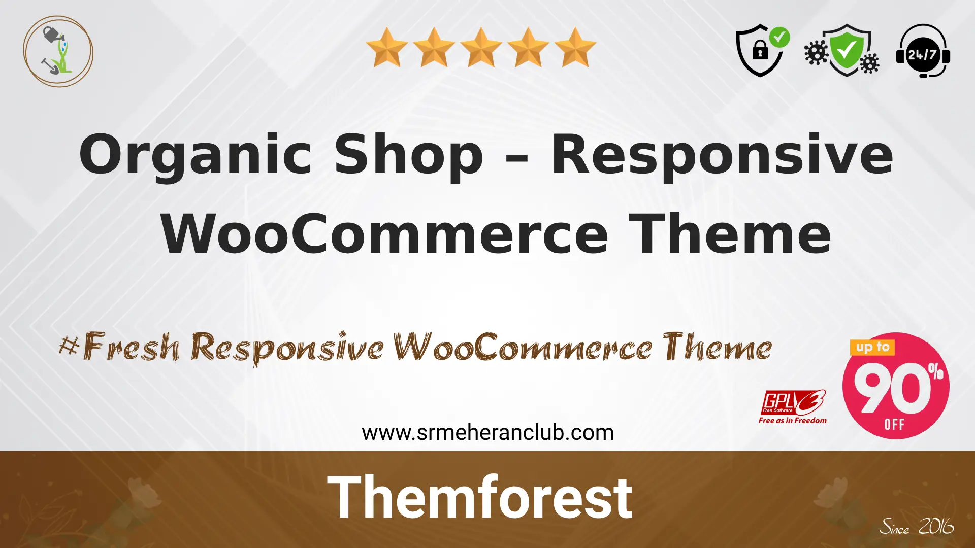 Organic Shop – Responsive WooCommerce Theme — Theme by Themeforest