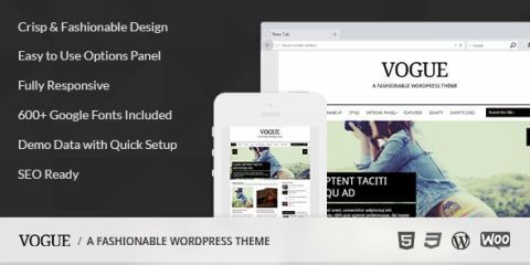 MyThemeShop Vogue WordPress Theme 2.2.3