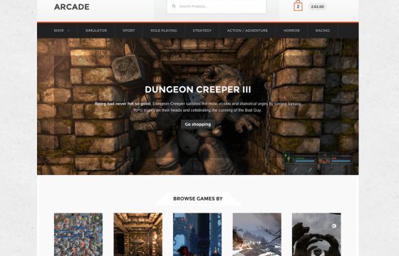 Product Image - WooThemes Arcade Storefront WooCommerce Theme 2.1.3