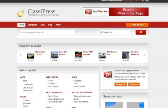 AppThemes ClassiPress 4.2.1