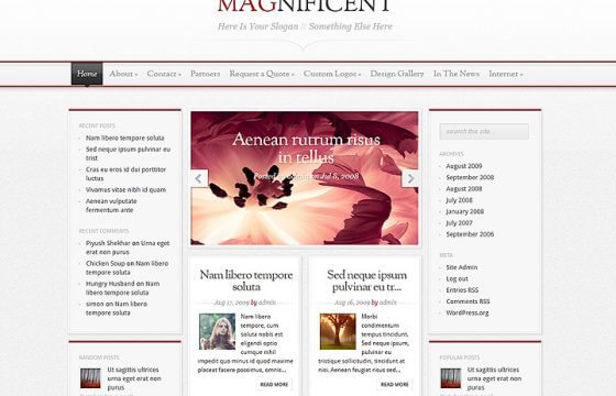 Product Image - Elegant Themes Magnificent WordPress Theme 3.8.13