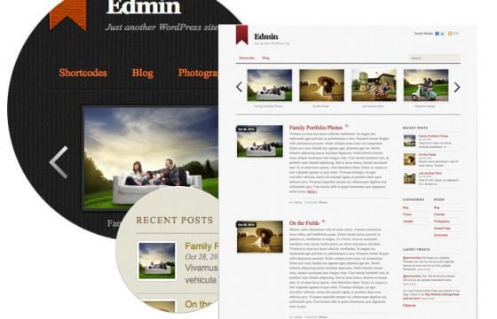 Product Image - Themify Edmin WordPress Theme 2.0.0