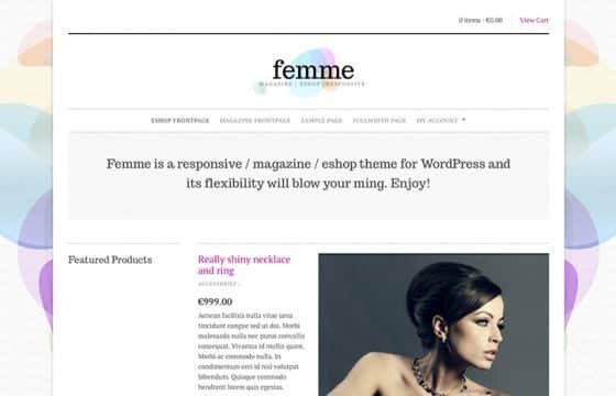 CSSIgniter Femme WordPress Theme