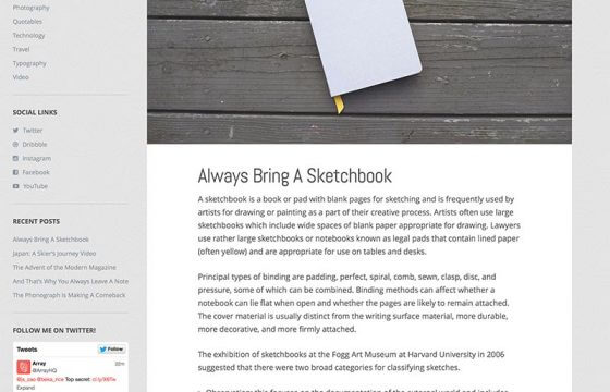 Product Image - Array Themes Fixed WordPress Theme 3.3.8