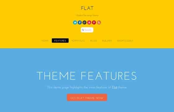 Product Image - Themify Flat WordPress Theme 7.5.0