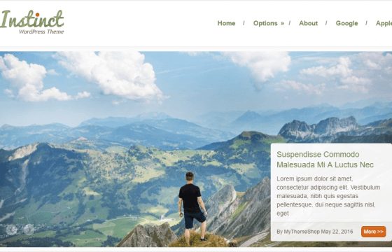 Product Image - MyThemeShop Instinct WordPress Theme 1.0.8 Product Image - MyThemeShop Instinct WordPress Theme 1.0.8