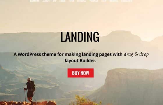 Product Image - Themify Landing WordPress Theme 7.5.8