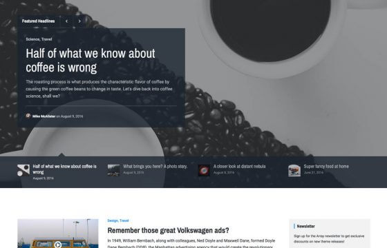Product Image - Array Themes Lenscap WordPress Theme 1.4.4