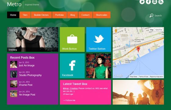 Product Image - Themify Metro WordPress Theme 7.5.0