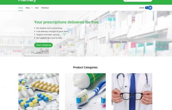 Product Image - WooThemes Pharmacy Storefront WooCommerce Theme 2.0.14