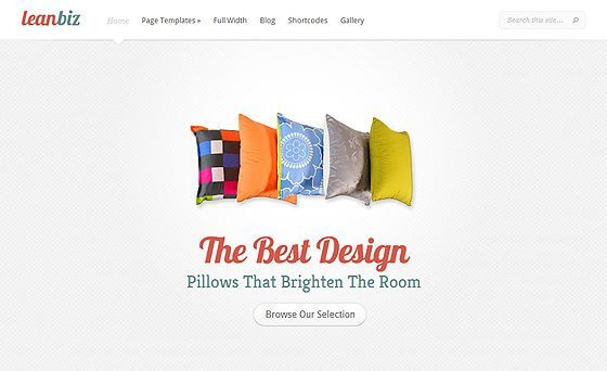 Product Image - Elegant Themes LeanBiz WordPress Theme 3.4.14