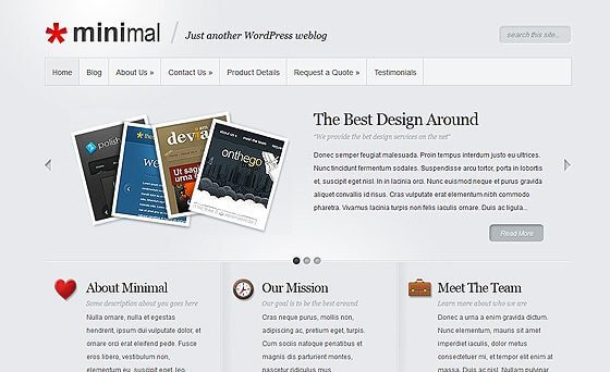 Product Image - Elegant Themes Minimal WordPress Theme 5.0.13