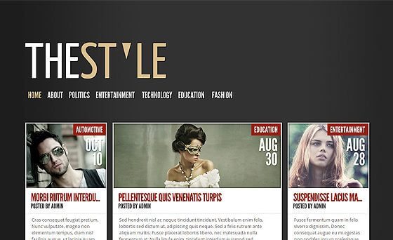 Elegant Themes TheStyle WordPress Theme
