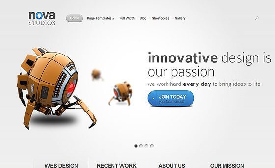 Elegant Themes Nova WordPress Theme