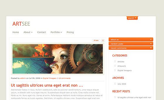 Elegant Themes ArtSee WordPress Theme 5.0.13