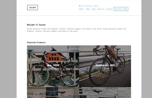 Product Image - CSSIgniter Suisen WordPress Theme 1.5