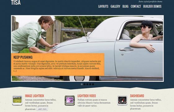 Product Image - Themify Tisa WordPress Theme 7.5,0