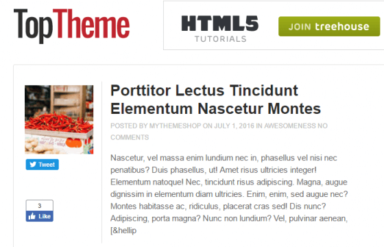 Product Image - MyThemeShop Top WordPress Theme 1.1.13