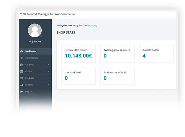 YITH WooCommerce Frontend Manager Premium