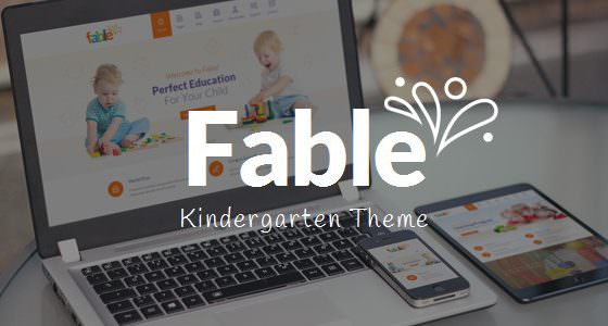 Product Image - Fable – Children Kindergarten WordPress Theme 3.3