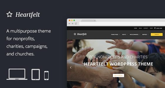 Heartfelt – Humanitarian Responsive WordPress Theme 2.6.3