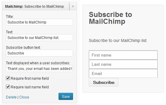 Product Image - WPMU DEV Mailchimp Integration 1.9.6