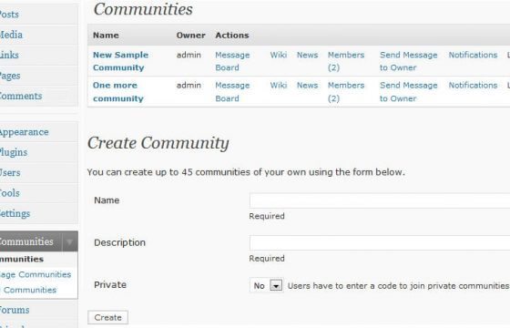 Product Image - WPMU DEV Communities 1.1.9.9