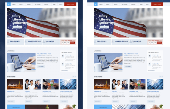 Product Image - Candidate – Political Nonprofit Church WordPress Theme 3.2