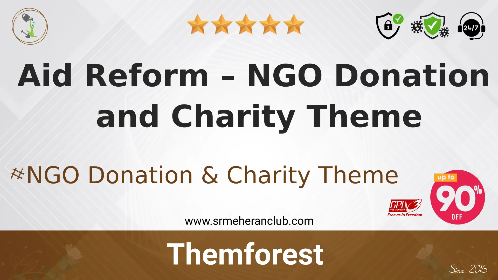 Aid Reform – NGO Donation and Charity Theme
