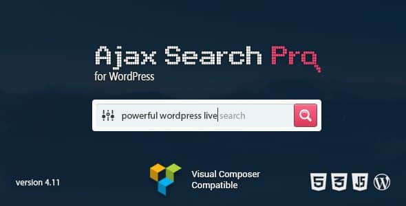 Ajax Search Pro - Live WordPress Search & Filter Plugin 4.26.15