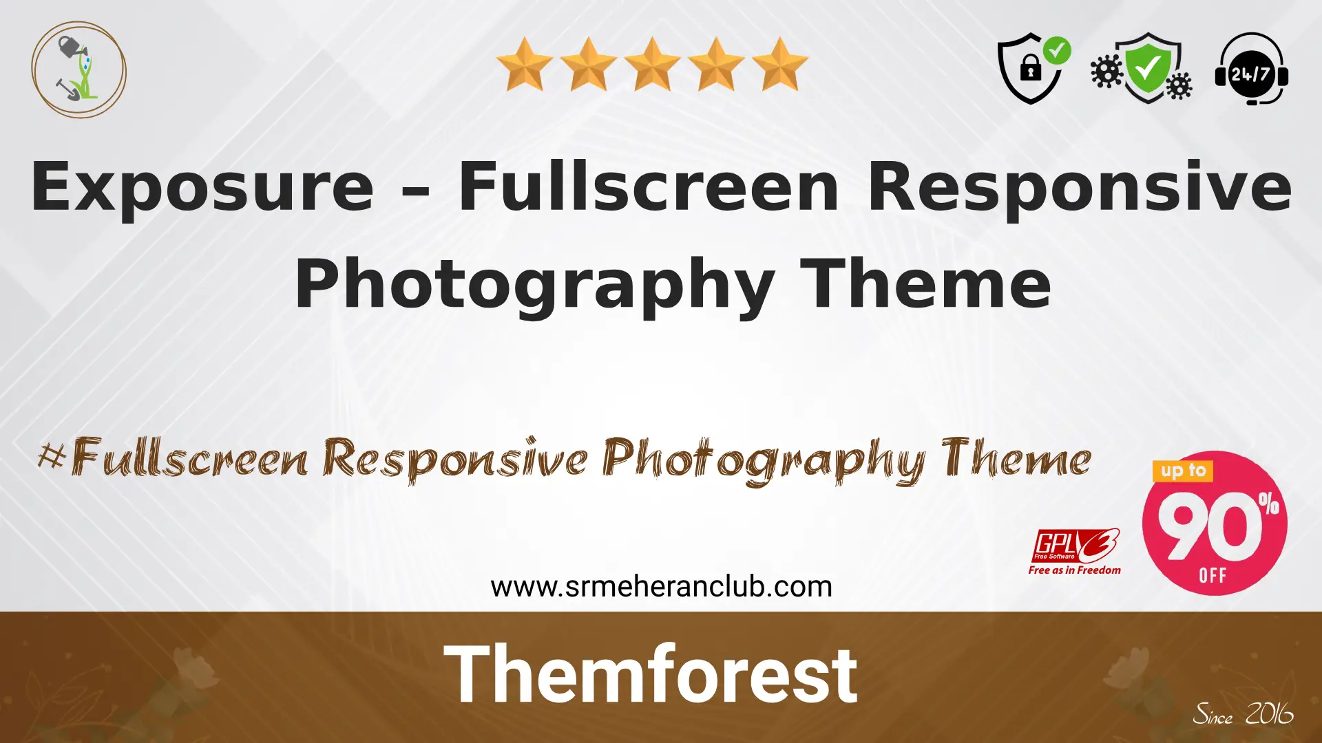 Exposure – Fullscreen Responsive Photography Theme — Theme by Themeforest