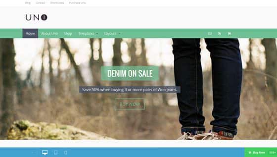 Product Image - WooThemes Uno Premium Theme 1.0.4