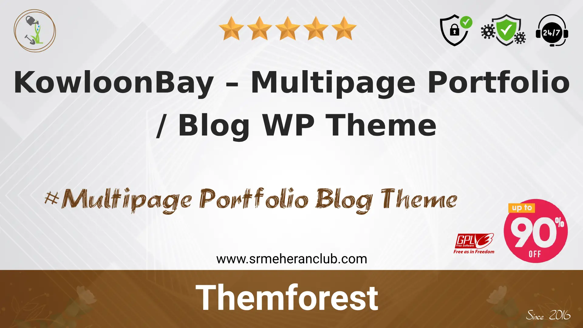 KowloonBay – Multipage Portfolio / Blog WP Theme — Theme by Themeforest