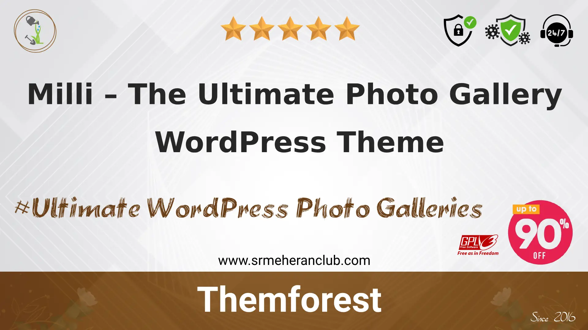Milli – The Ultimate Photo Gallery WordPress Theme — Theme by Themeforest