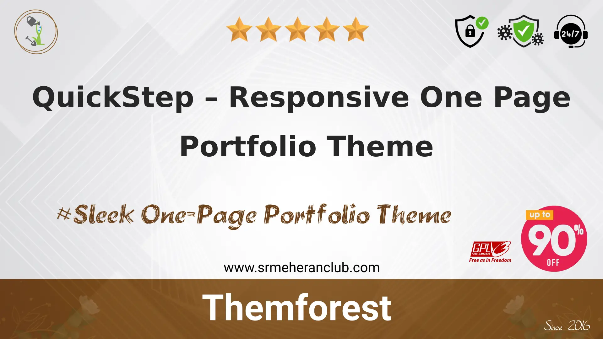QuickStep – Responsive One Page Portfolio Theme — Theme by Themeforest