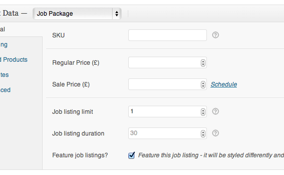 WP Job Manager Products Addon 1.8.1