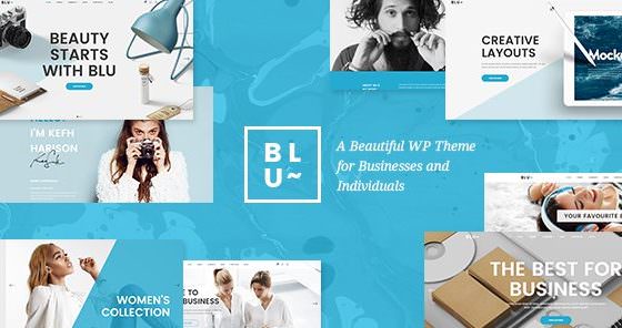 Product Image - Blu – A Beautiful Theme for Businesses and Individuals 1.3
