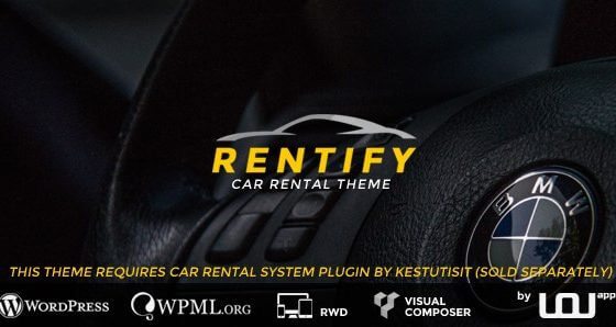 Product Image - Rentify – Car Rental WordPress Theme 2.0.2 Product Image - Rentify – Car Rental WordPress Theme 2.0.2