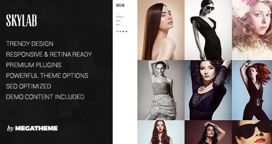 Product Image - Skylab – Portfolio Photography WordPress Theme 3.8